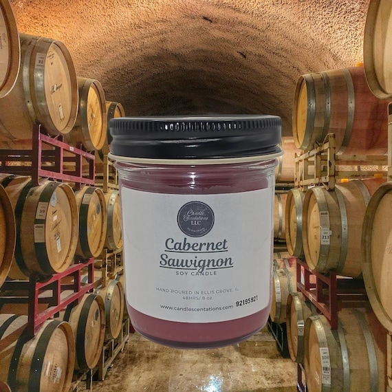 Cabernet Sauvignon 8 oz. Candle