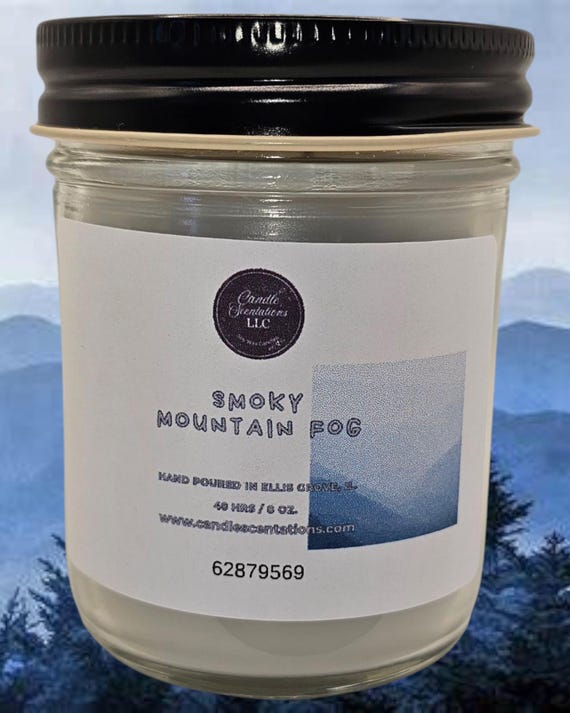Smoky Mountain Fog 8 oz. Candle