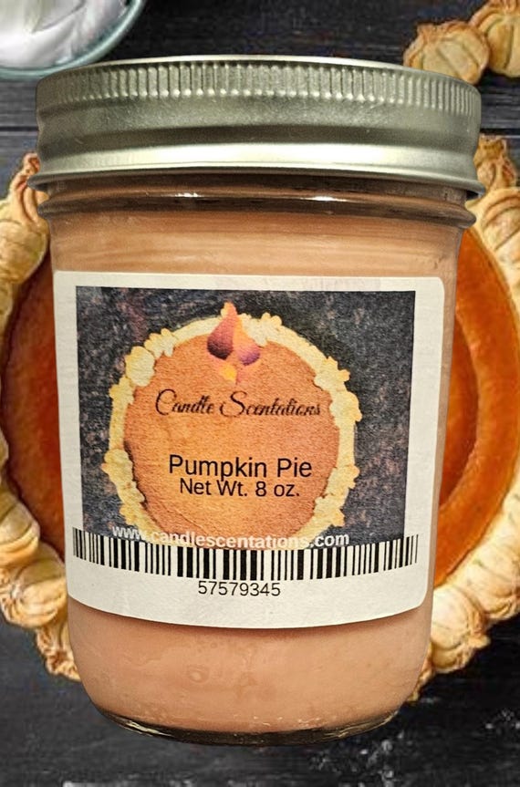 Pumpkin Pie 8oz. Candle