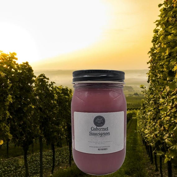 Cabernet Sauvignon 16 oz. Candle