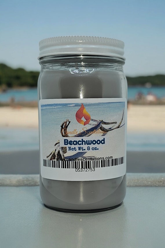 Beachwood 8oz. Candle