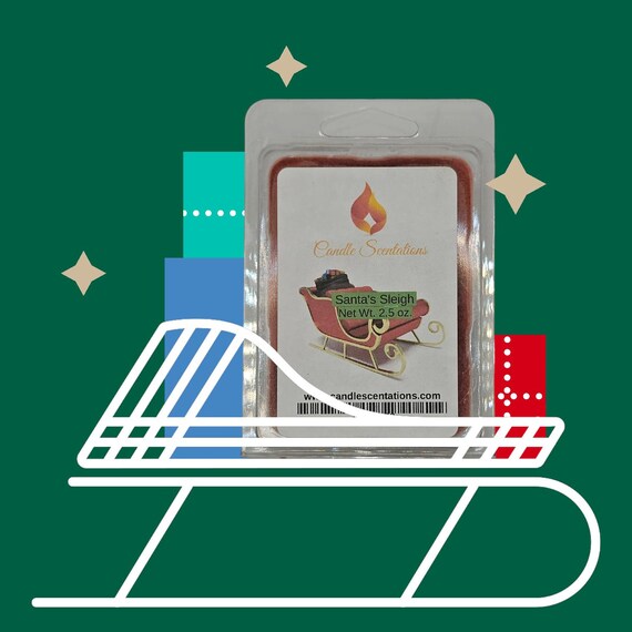 Santa's Sleigh 2.5oz. Wax Melt