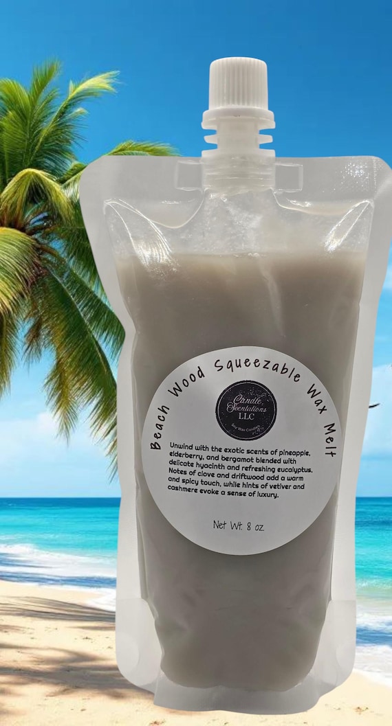 Beach Wood 8 oz. Squeezable Wax Melt