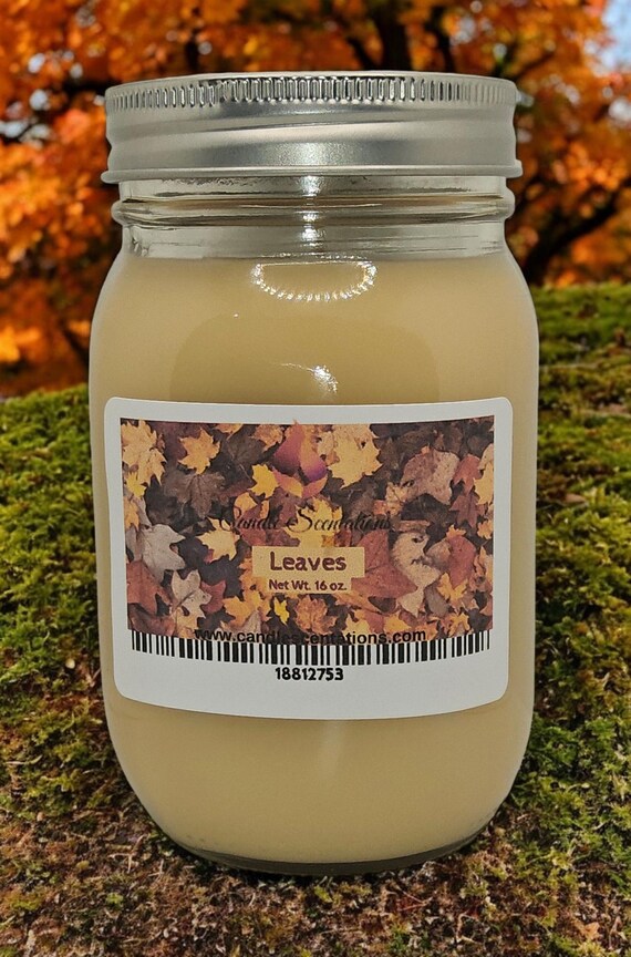 Leaves 16 oz. Candle