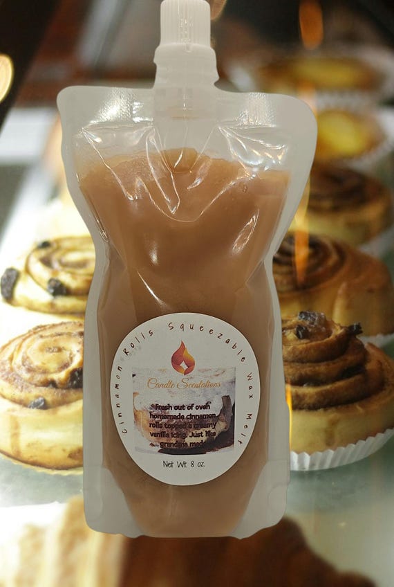 Cinnamon Rolls Squeezable 8 oz. Wax Melt