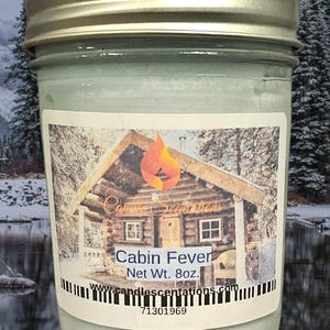 Cabin Fever 8oz. Candle
