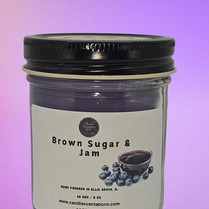 Brown Sugar & Jam 8oz. Candle