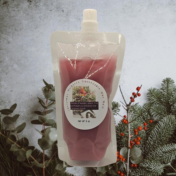 Christmas Mulberry 8 oz. Squeezable Wax Melt
