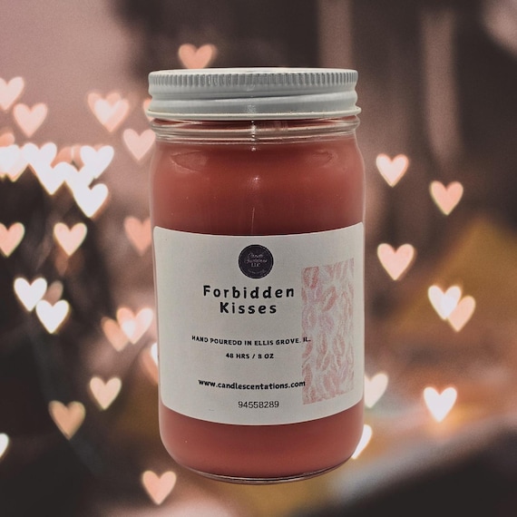 Forbidden Kisses 8 oz. Candle