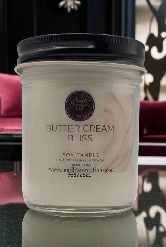 Butter Cream Bliss 8oz. Candle