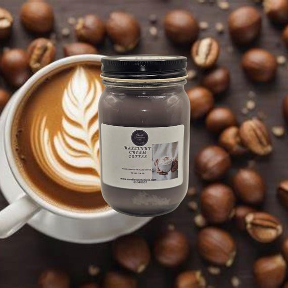 Hazelnut Cream Coffee 16 oz. Candle