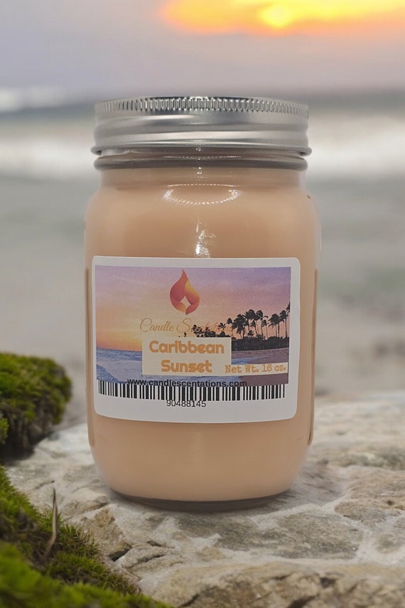 Caribbean Sunset 16oz. Candle