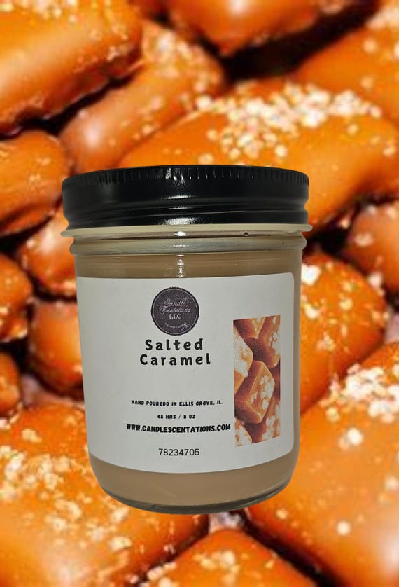 Salted Caramel 8oz. Candle