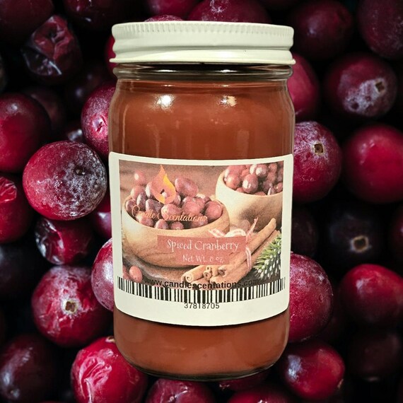 Spiced Cranberry 8oz. Candle
