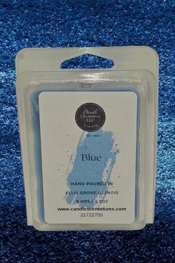 Blue 2.5oz. Wax Melt