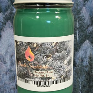 Frosted Pine 8oz. Candle