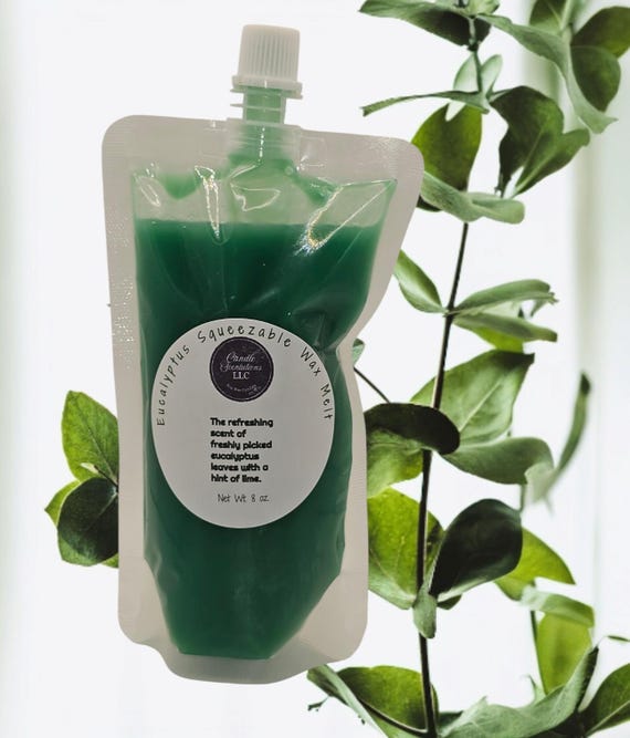 Eucalyptus  8 oz. Squeeazable Wax Melt