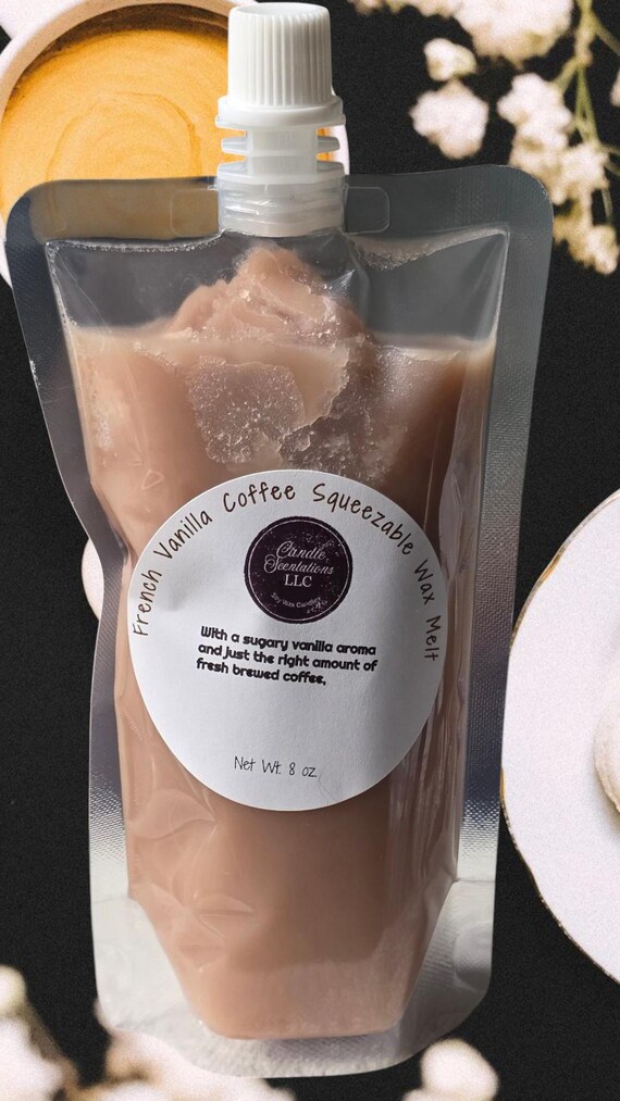 French Vanilla Coffee 8 oz. Squeezable Wax Melt
