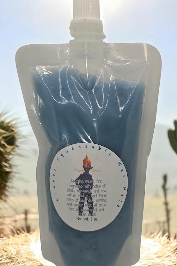 Cowboy Squeezable Wax Melt 8 oz.