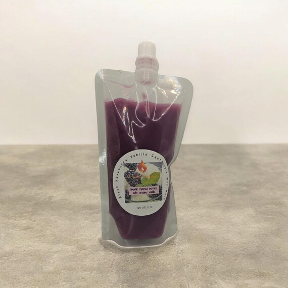 Black Raspberry Vanilla Squeezable Wax Melt 8 oz.