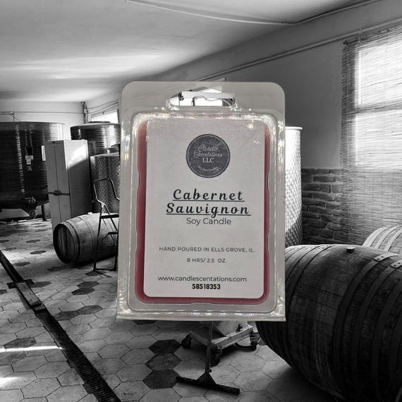 Cabernet Sauvignon 2.5  oz. Wax Melt