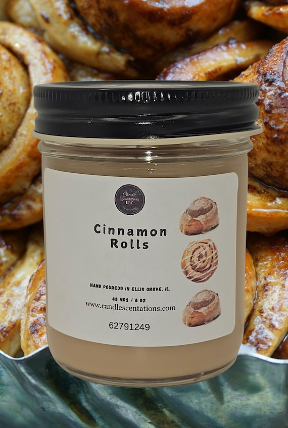 Cinnamon Rolls 8oz. Candle
