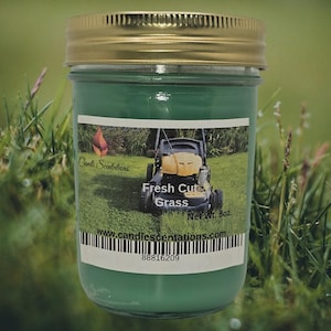 Fresh Cut Grass 8oz. Candle