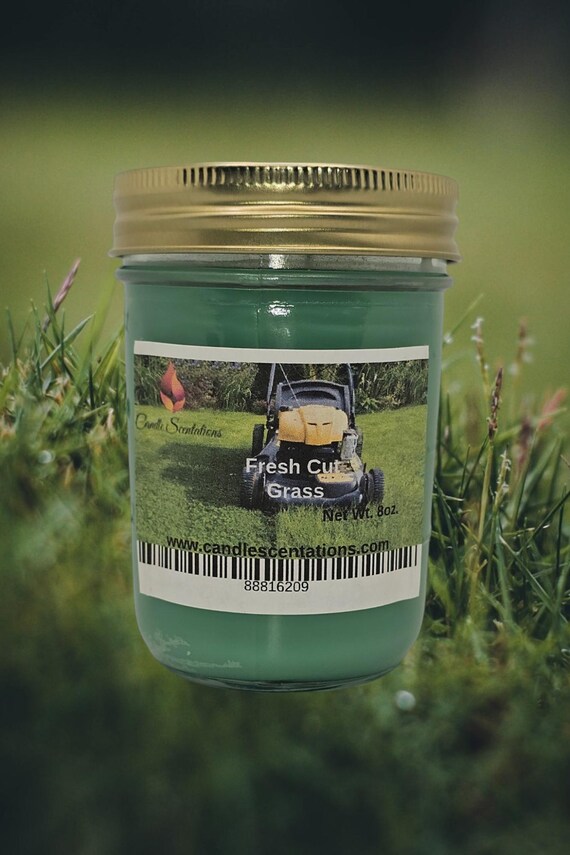 Fresh Cut Grass 8oz. Candle