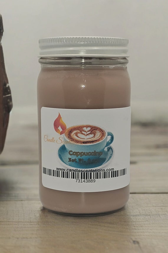 Cappuccino 8 oz. Candle