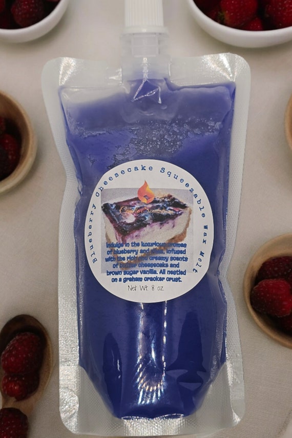 Blueberry Cheesecake Squeezable Wax Melt 8oz.