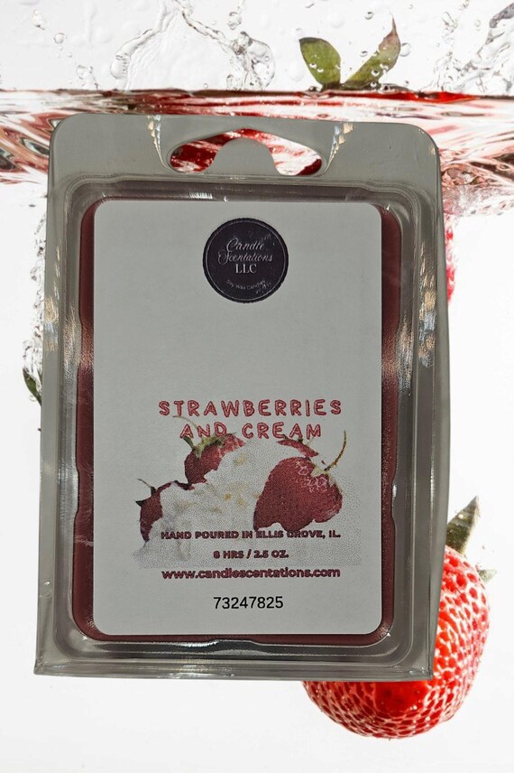 Strawberries N Cream  2.5oz. Wax Melt