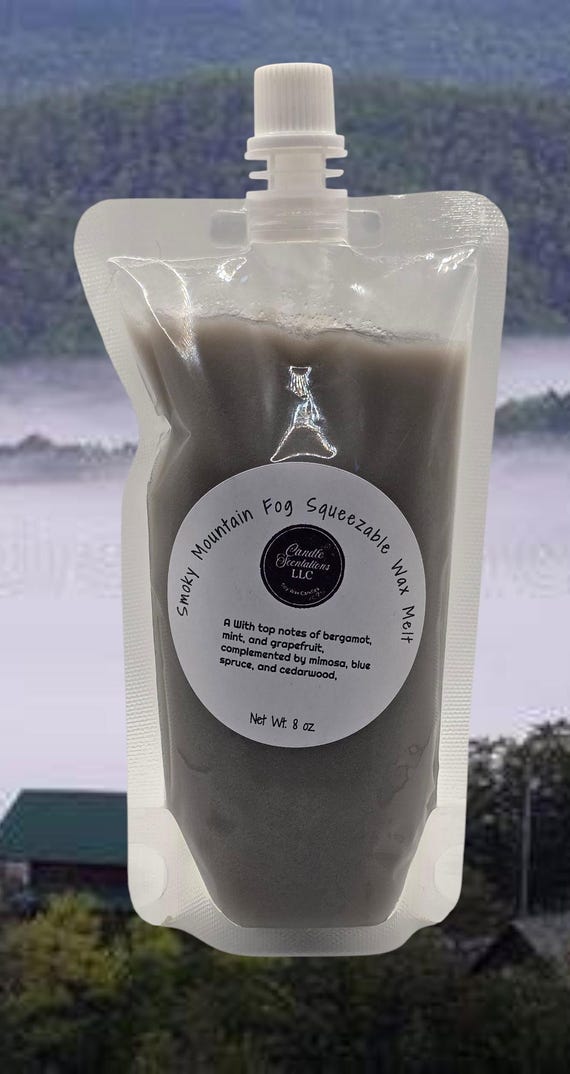 Smoky Mountain Fog Squeezable Wax Melt 8 oz.