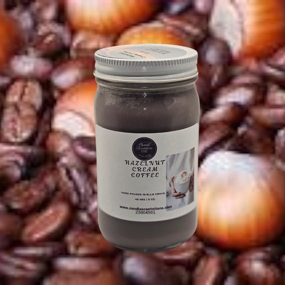 Hazelnut Cream Coffee 8 oz. Candle