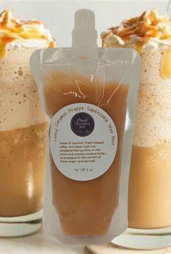Salted Caramel Frappe 8 oz. Squeezable Wax Melt