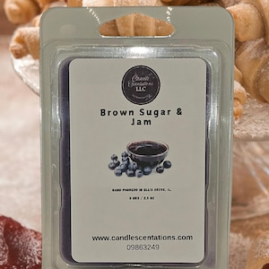Brown Sugar & Jam 2.5oz. Wax Melt