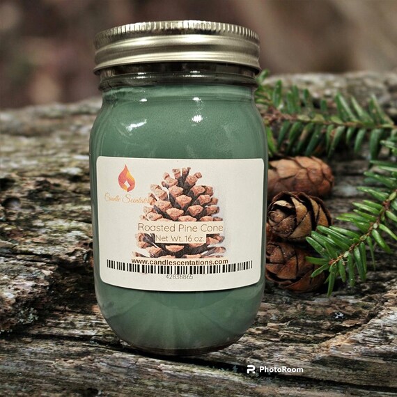 Roasted Pine Cones 16oz. Candle