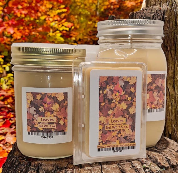 Leaves 8 oz. Candle