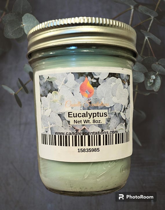 Eucalyptus 8oz. Candle