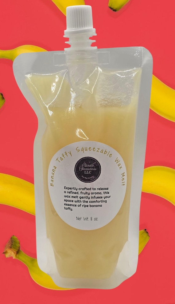 Banana Taffy 8 oz. Squeezable Wax Melt