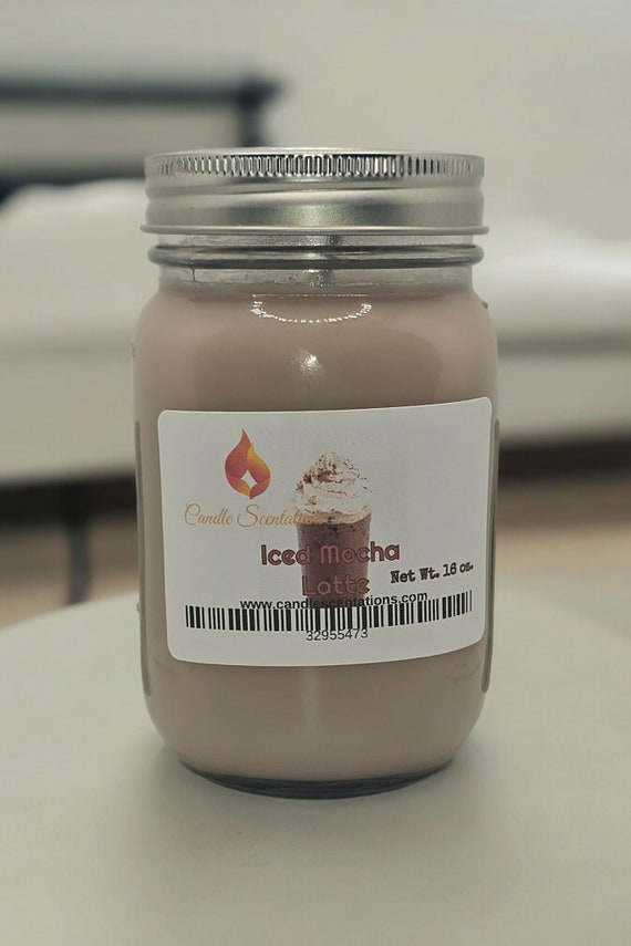 Iced Mocha Latte 16 oz. Candle