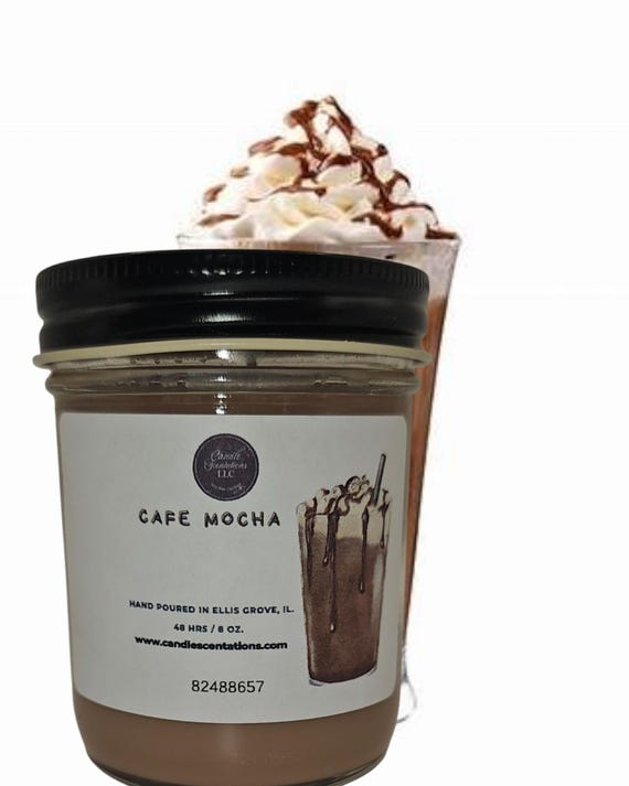Cafe Mocha 8oz. Candle