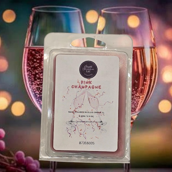 Pink Champagne 2.5oz. Wax Melt