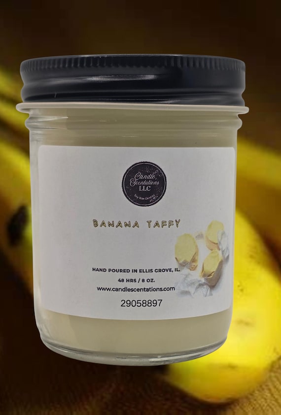 Banana Taffy 8 oz. Candle