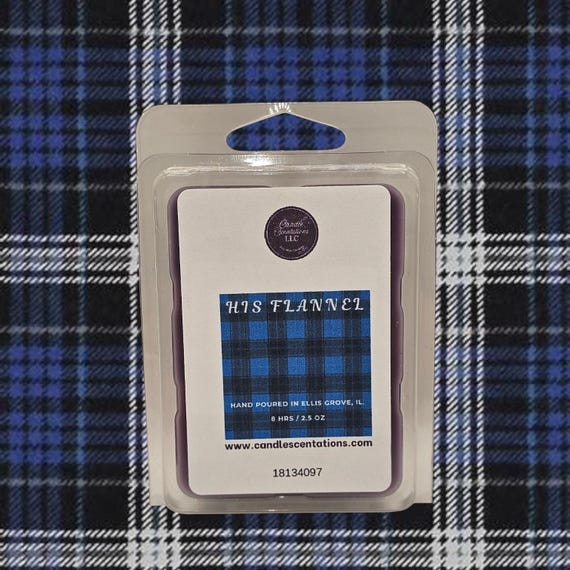 His Flannel 2.5oz. Wax Melt