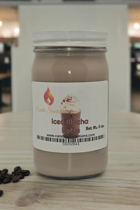 Iced Mocha Latte 8 oz. Candle