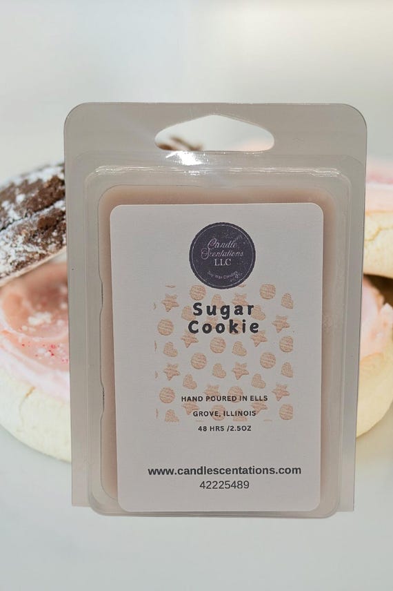 Sugar Cookie 2.5oz. Wax Melt