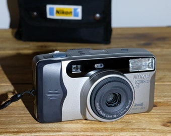Nikon Zoom 600 AF (Lite Touch Zoom 110) | 35mm Film Camera | 38-110mm lens | 1998 Vintage Point and Shoot | TESTED