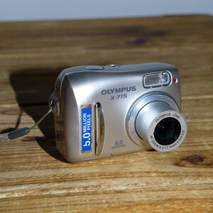 Olympus FE-115 X-715 5MP Retro Y2K Compact Digicam 2006 Vintage CCD Point and Shoot Camera image 1