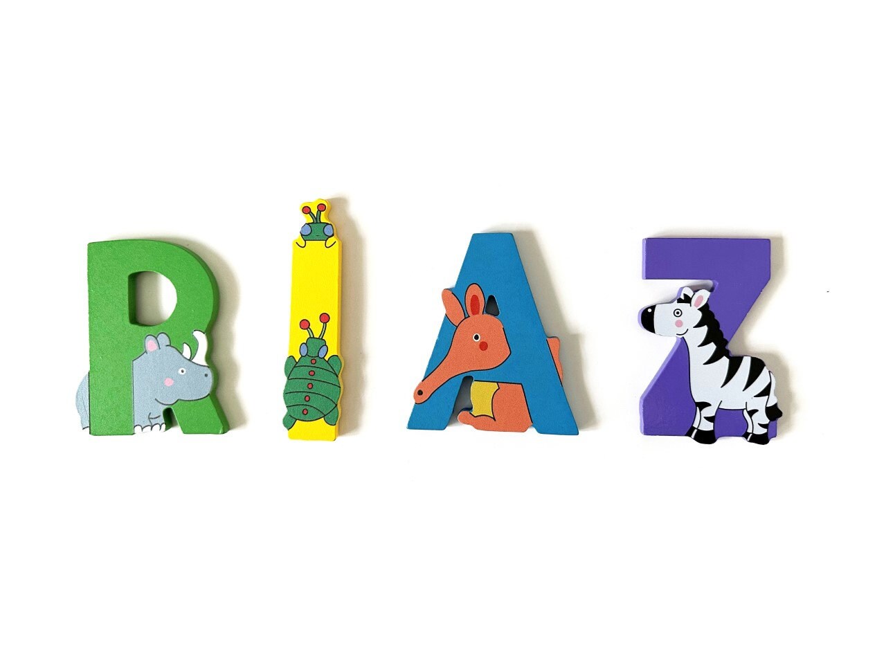 Wooden Jungle Animal Alphabet Letters Stores Online | www.oceanproperty
