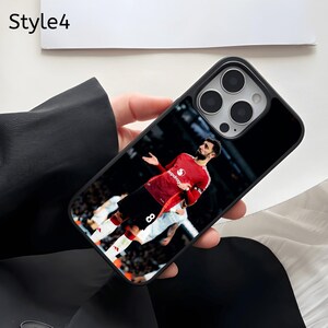 Bruno Fernandes football phone case for a Manchester United fans for iPhone and Samsung image 9